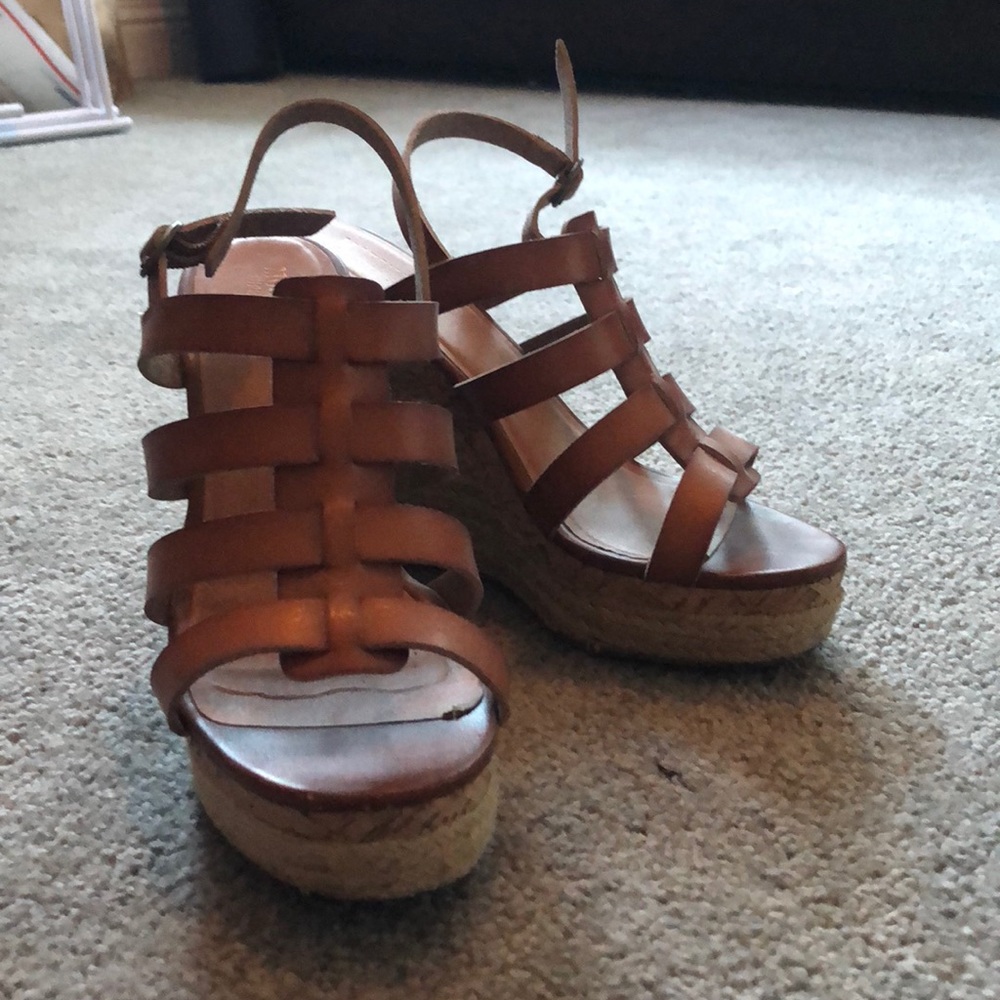 Leather Wedges